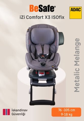 BeSafe iZi Comfort X3 ISOfix'li Oto Koltuğu