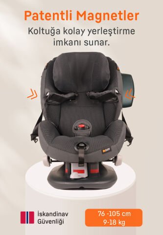 BeSafe iZi Comfort X3 Oto Koltuğu - Peak Mesh