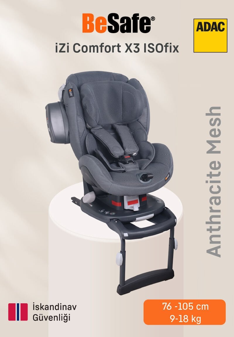 BeSafe iZi Comfort X3 ISOfix'li Oto Koltuğu