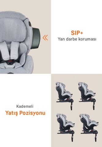 BeSafe iZi Comfort X3 ISOfix'li Oto Koltuğu - Peak Mesh