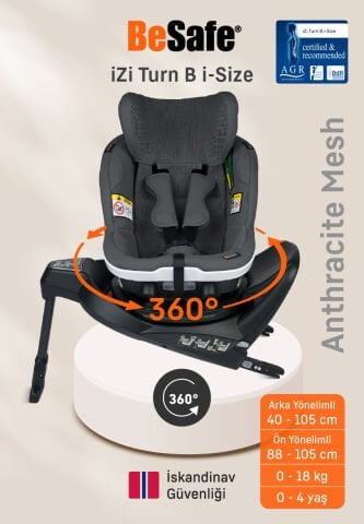 BeSafe iZi Turn B i-Size Oto Koltuğu