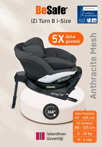 BeSafe iZi Turn B i-Size Oto Koltuğu