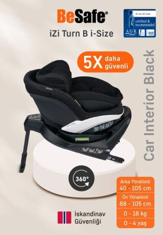 BeSafe iZi Turn B i-Size Oto Koltuğu