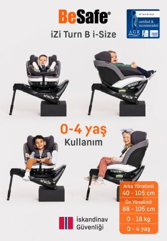 BeSafe iZi Turn B i-Size Oto Koltuğu