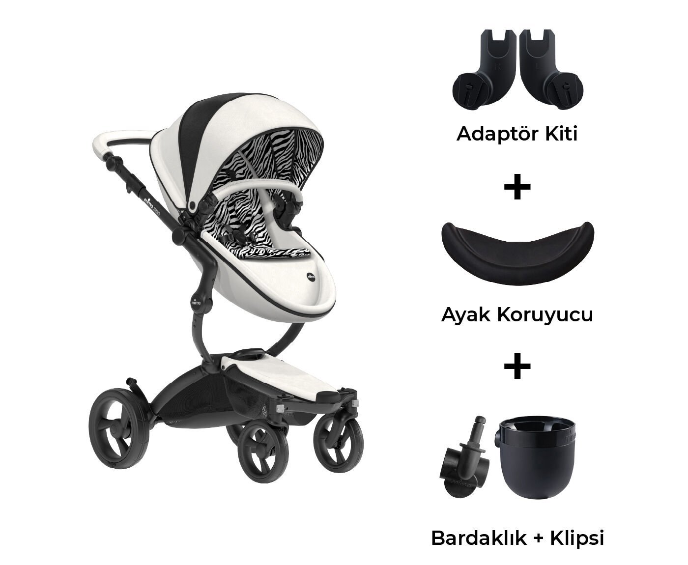 Xari Special Edition New York Zebra Set Bebek Arabası