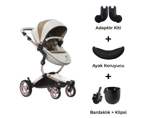 Xari Special Edition Dolce Vita Rose Gold Set Bebek Arabası