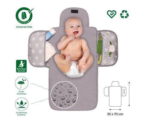 been Functional Baby Care Mat/Fonksiyonel Bebek Bakım Matı