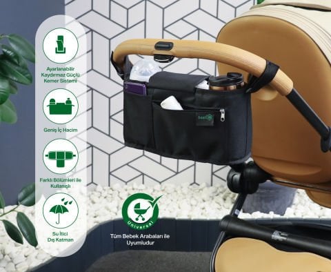 been Baby Stroller Organizer Bag / Bebek Arabası Organizer Çanta