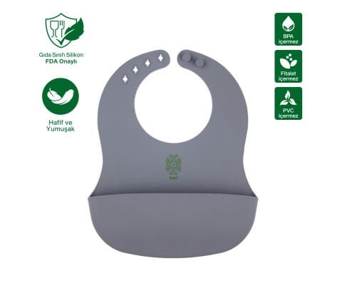 been Silicone Baby Bib / Silikon Mama Önlüğü