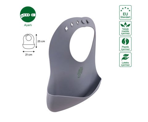 been Silicone Baby Bib / Silikon Mama Önlüğü