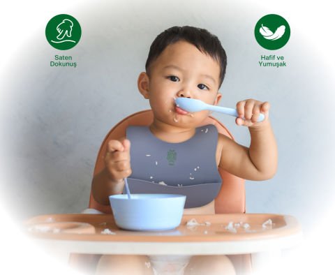 been Silicone Baby Bib / Silikon Mama Önlüğü