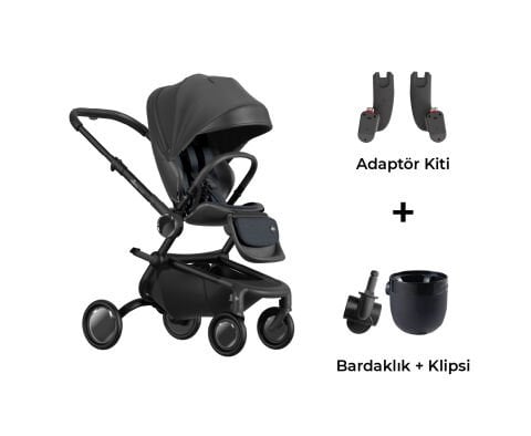 mima Creo Black Bebek Arabası