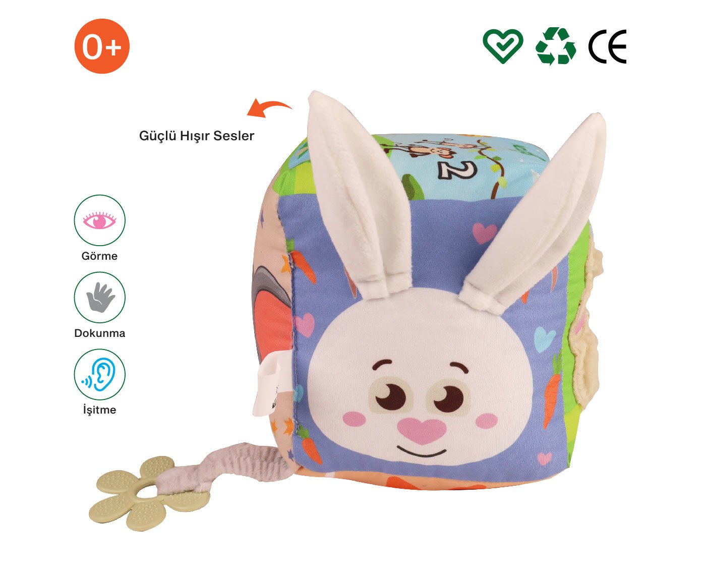 been Montessori Activity Toy / Askılı Montessori Aktivite Oyuncağı