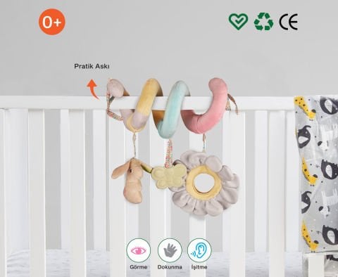 been Spiral Stroller Toy / Spiral Puset Oyuncağı